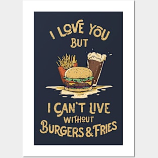 Love Burger Too Posters and Art